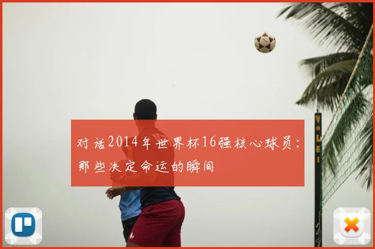 对话2014年世界杯16强核心球员：那些决定命运的瞬间